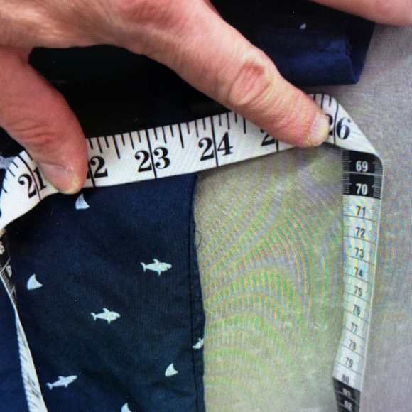 Men's Navy Blue Patterned Short Sleeve Shirt - Picture 6 of 6